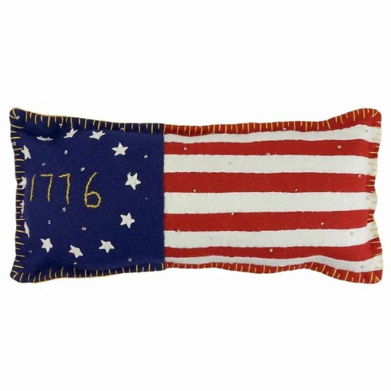 1776 Flag Pillow  |  Patriotic