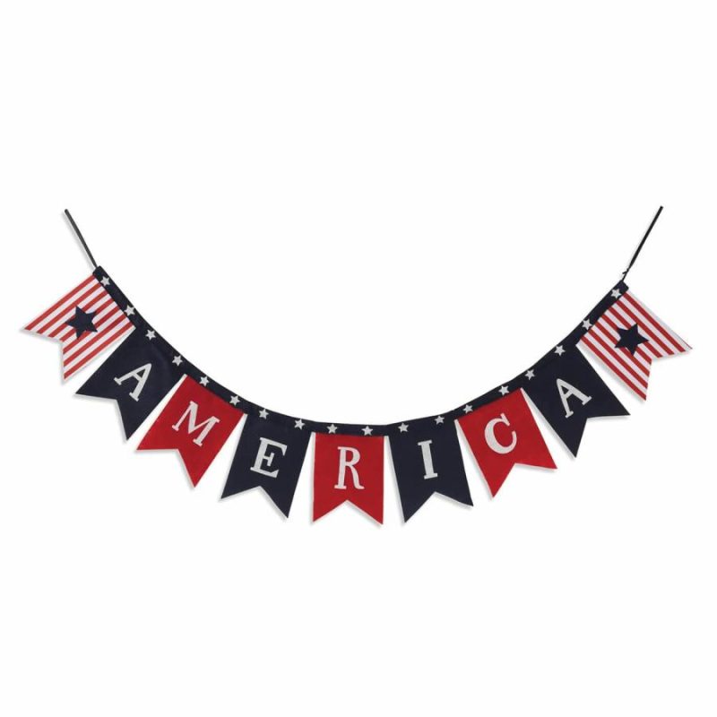 5Ft Fabric Americana Banner  |  Patriotic