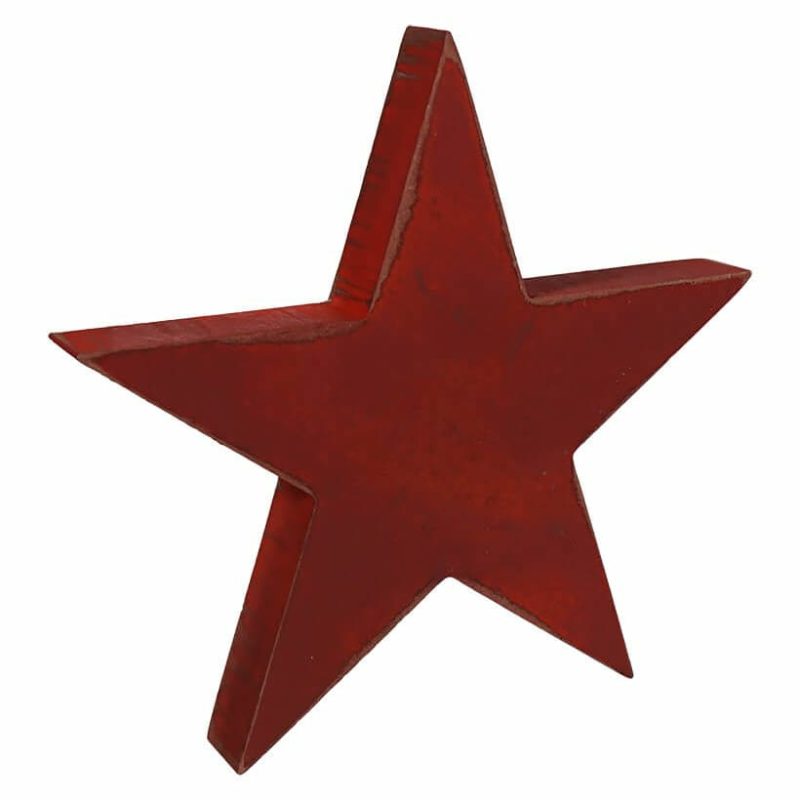 Americana Star Shaped Block Decor Set/3  |  Patriotic