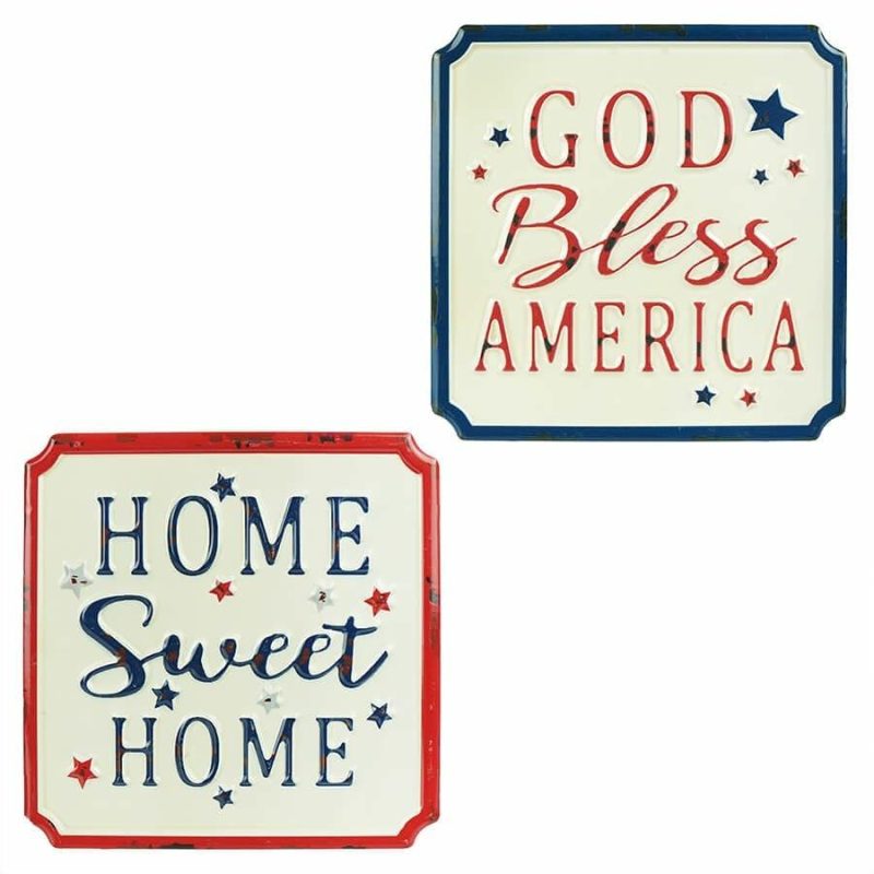 Americana Tabletop Signs Set/2  |  Patriotic