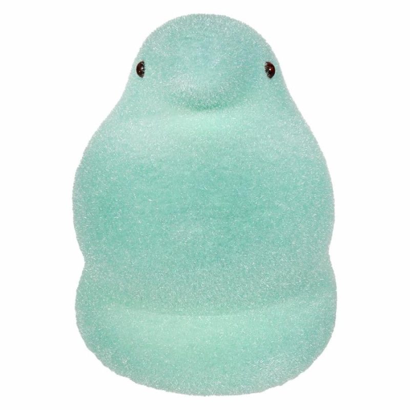 Aqua Flocked Peep  |  Easter