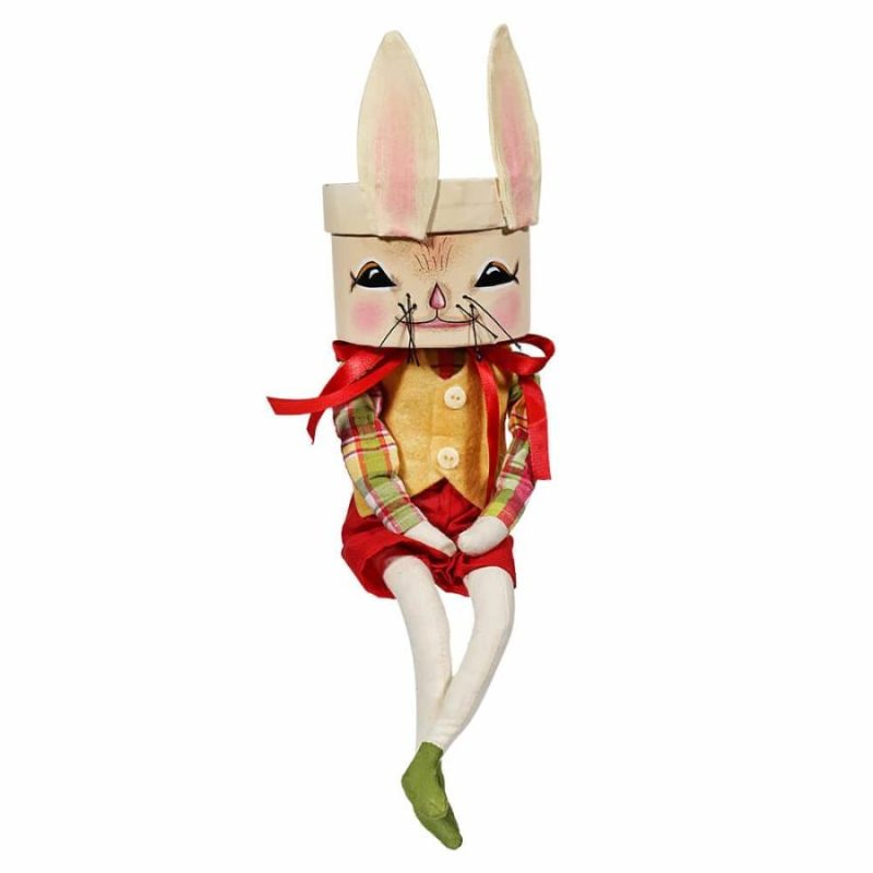 Benny Bunny Box Head Figure  |  Easter