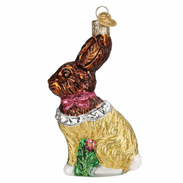 Chocolate Easter Bunny Ornament  |  Easter