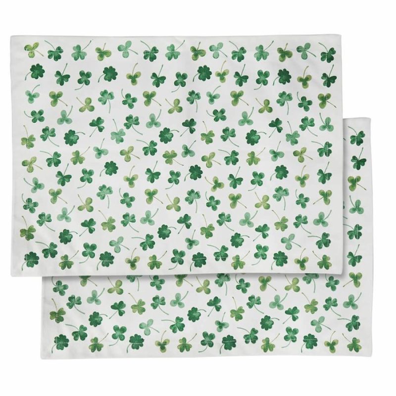 Clover Placemats Set/2  |  St. Patrick’s Day