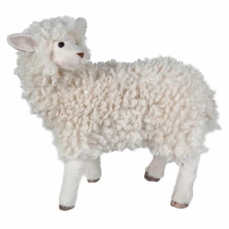 Cream Wooly Lamb  |  Easter