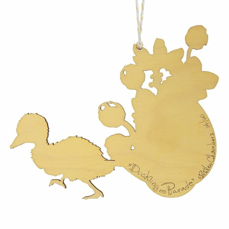 Duckling On Parade Ornament  |  Easter