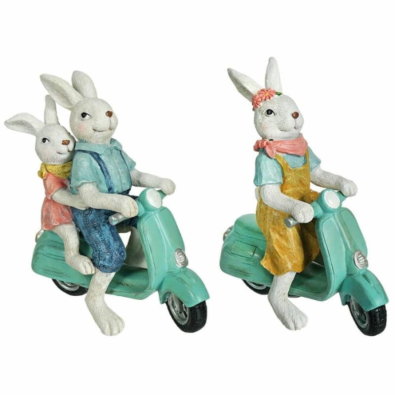 Easter Bike Bunny Figures Set/2  |  Easter