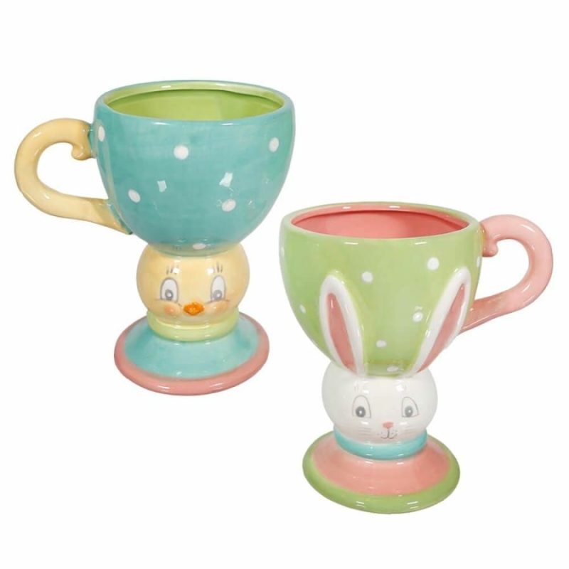 Easter Dottie Fancy Cup Set/2  |  Easter