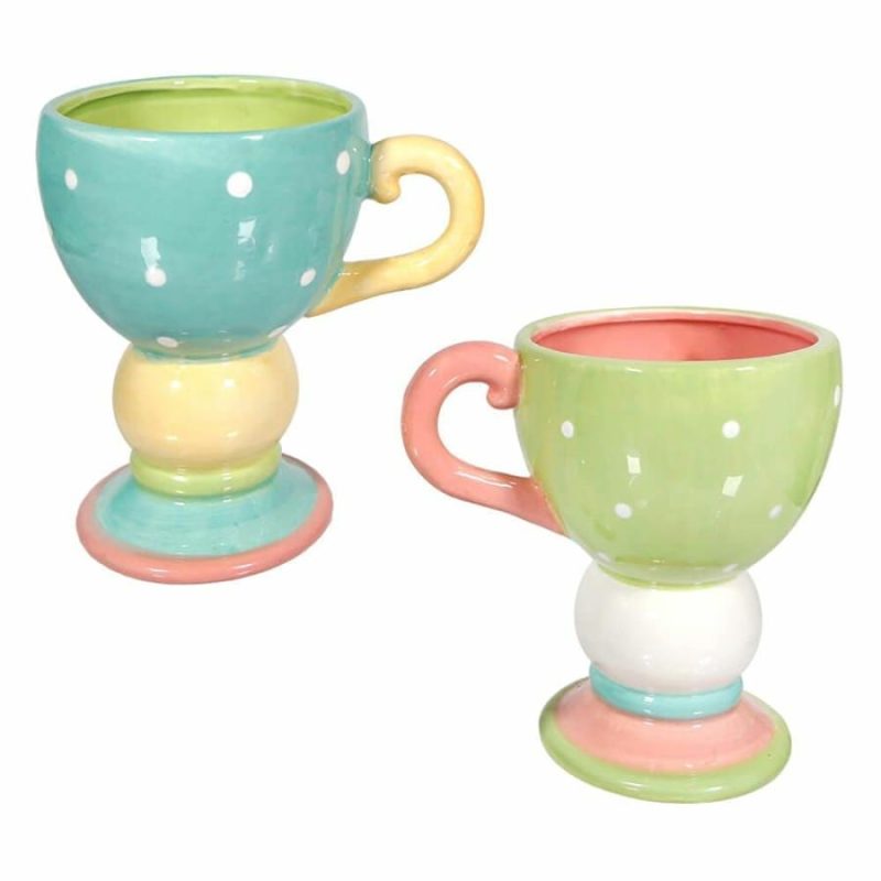 Easter Dottie Fancy Cup Set/2  |  Easter