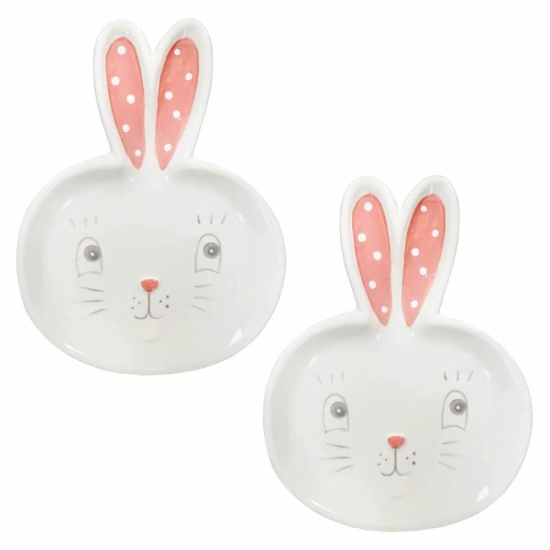 Easter Dottie Plates Set/2  |  Easter