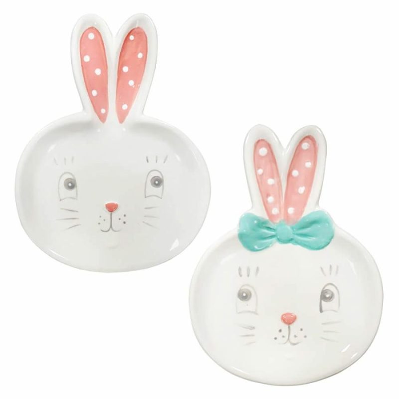 Easter Dottie Plates Set/2  |  Easter