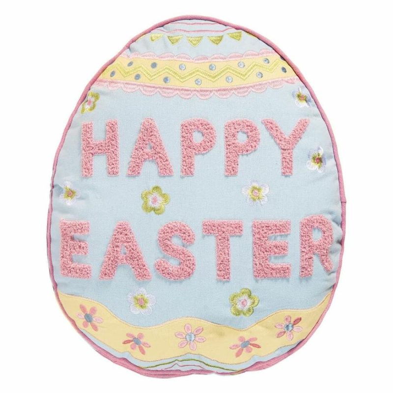 Easter Egg Shaped Pillow  |  Easter