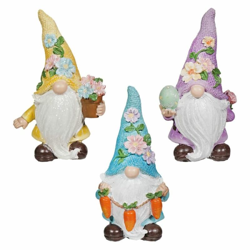 Easter Gnome Figurines Set/3  |  Easter