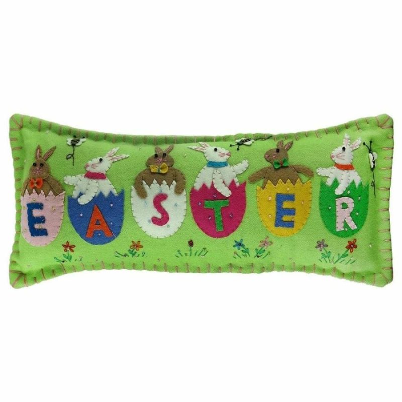 Easter In Eggs Pillow  |  Easter