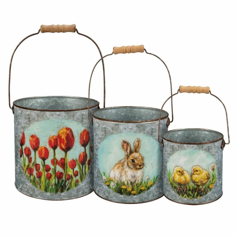 Farm Bucket Set/3  |  Easter