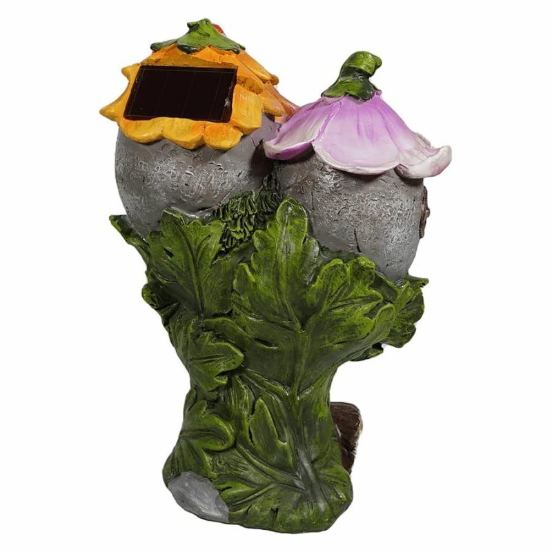 Floral Solar Lighted Fairy Home  |  Easter