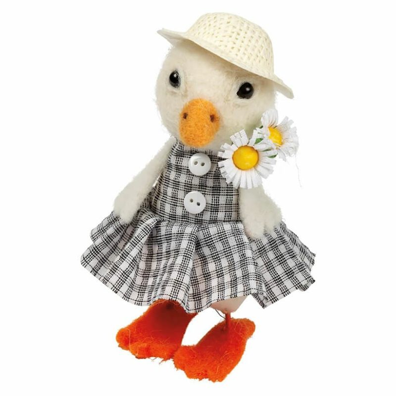 Gingham Ducks Set/2  |  Easter