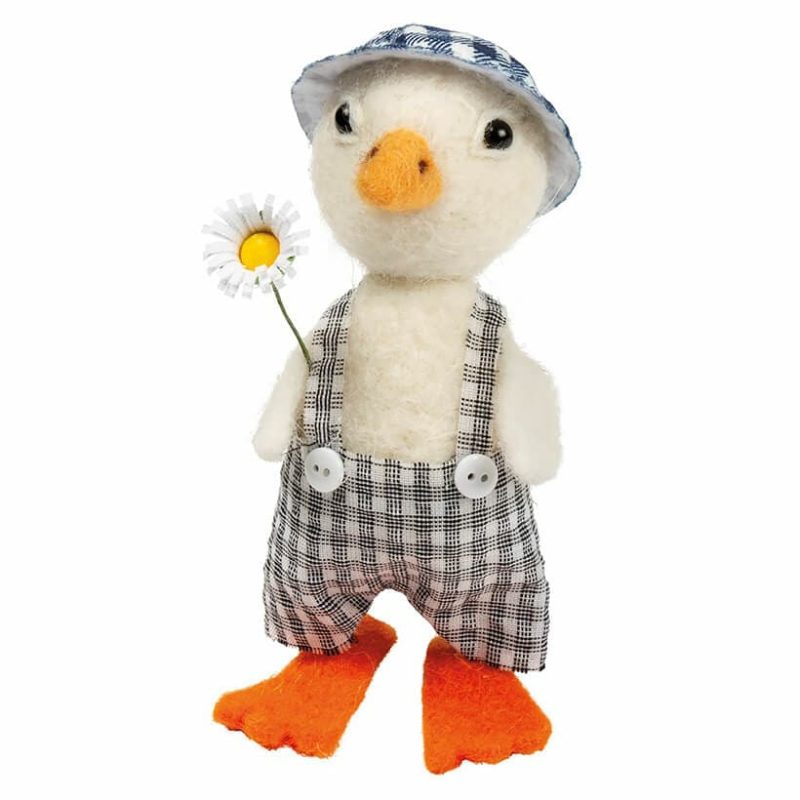 Gingham Ducks Set/2  |  Easter