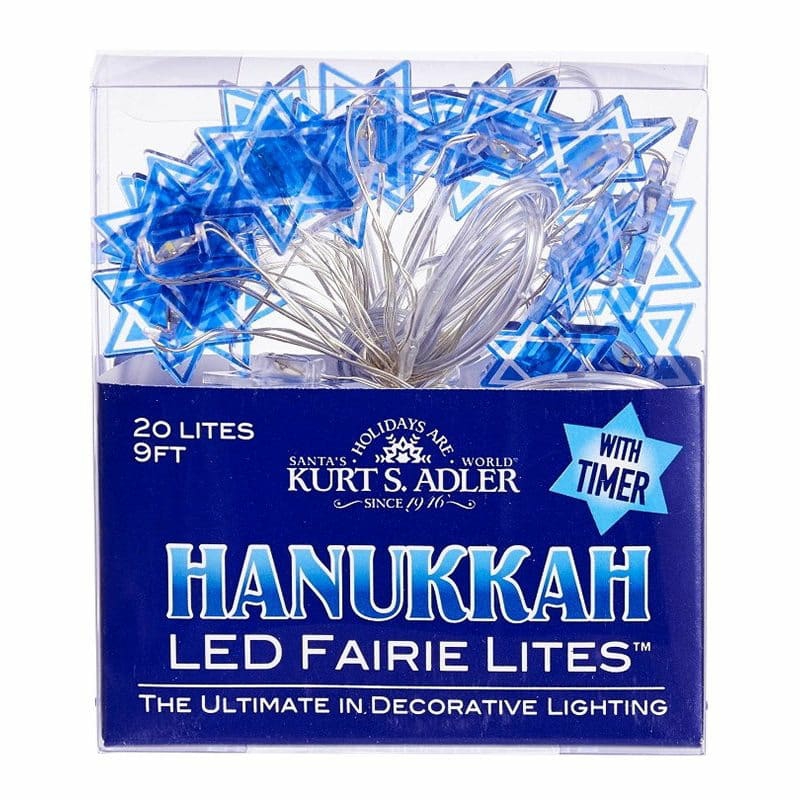 Hanukkah Star Of David Fairie Lights  |  Hanukkah