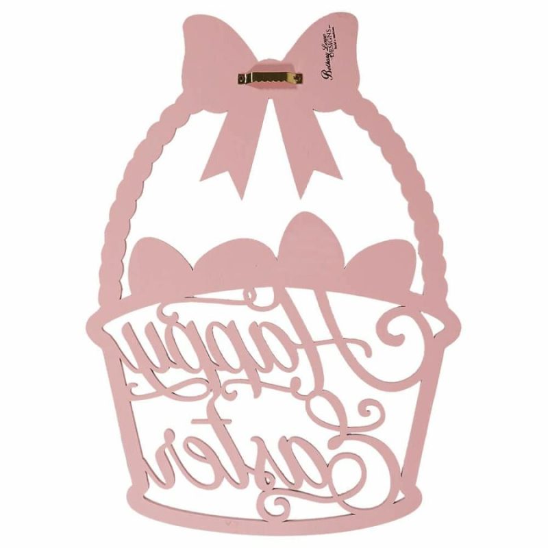 Happy Easter Basket Sign  |  Easter