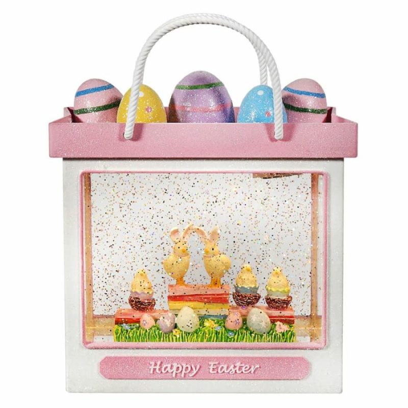 Happy Easter Lighted Water Lantern Shopping Bag  |  Easter