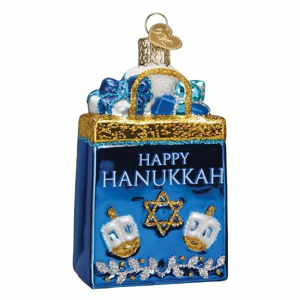 Happy Hanukkah Ornament  |  Hanukkah