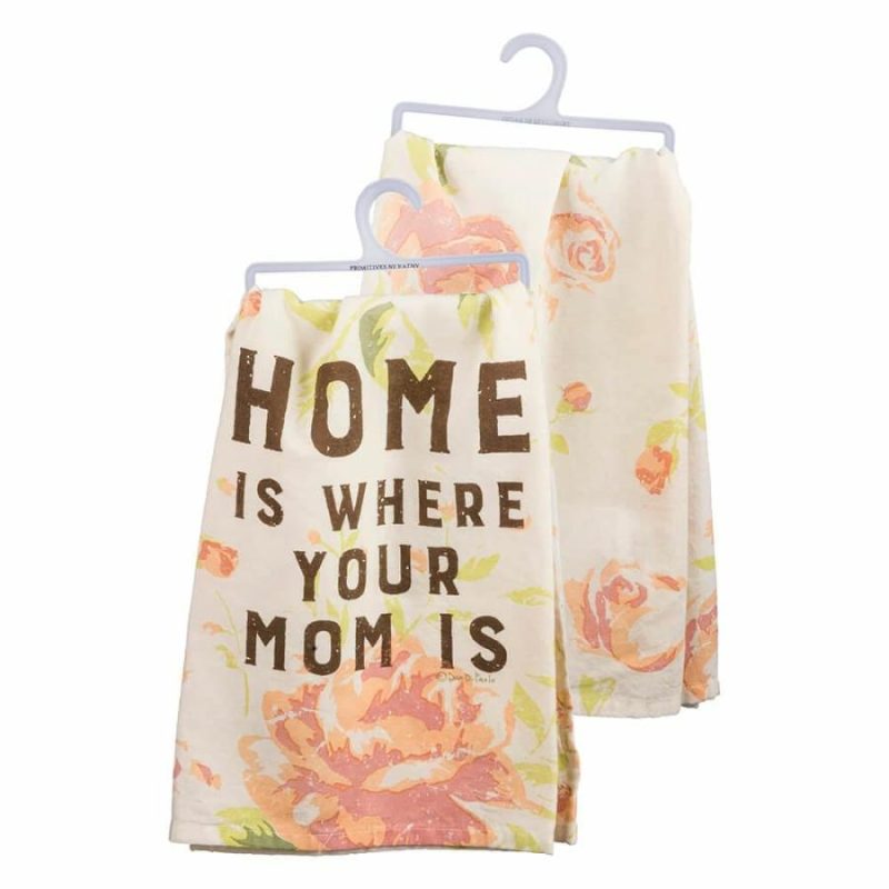 Home Is Where Your Mom Is Kitchen Towel  |  Easter