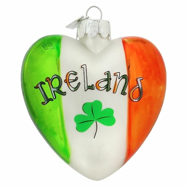 Ireland Heart Ornament  |  St. Patrick’s Day