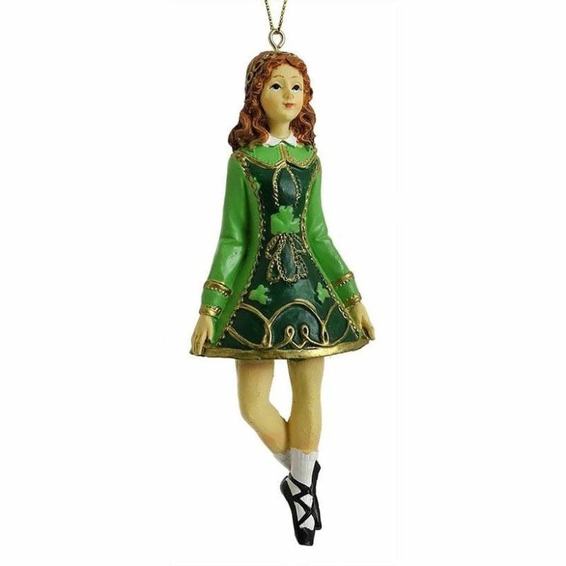 Irish Girl Dancing A Jig Ornament  |  St. Patrick’s Day