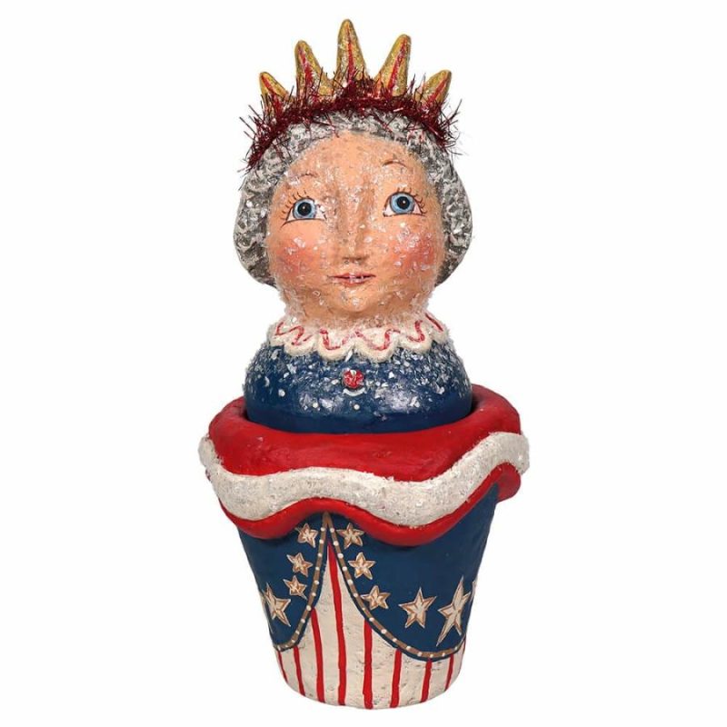 Johanna Parker Lady Liberty Container  |  Patriotic