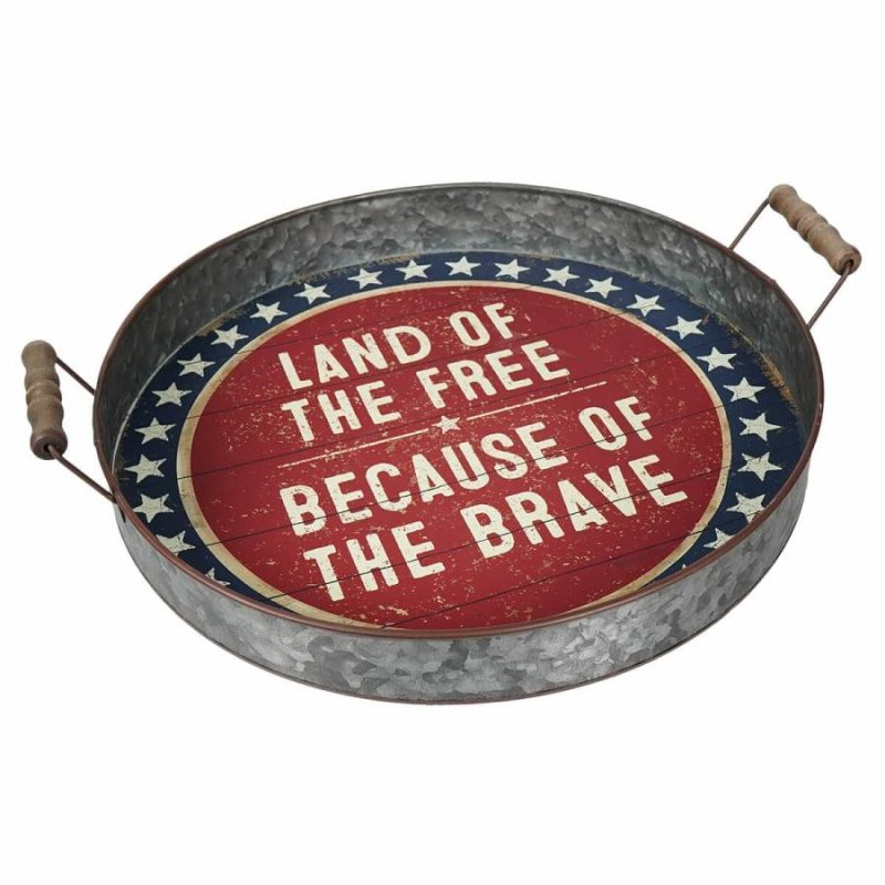 Land Of The Free Tray  |  Patriotic