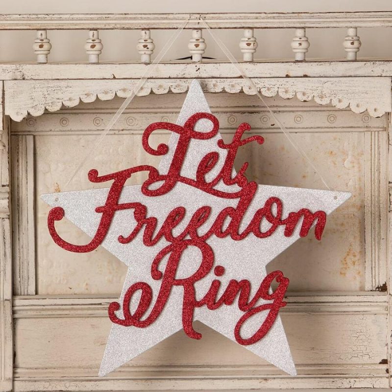 Let Freedom Ring Sign  |  Patriotic