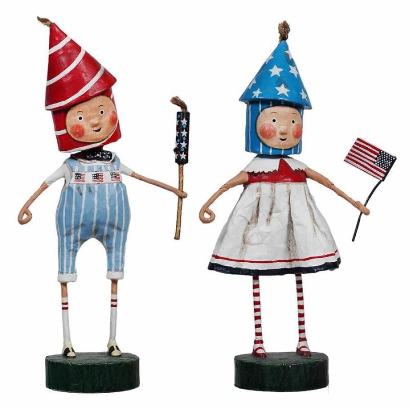 Lil’ Firecrackers Set/2  |  Patriotic