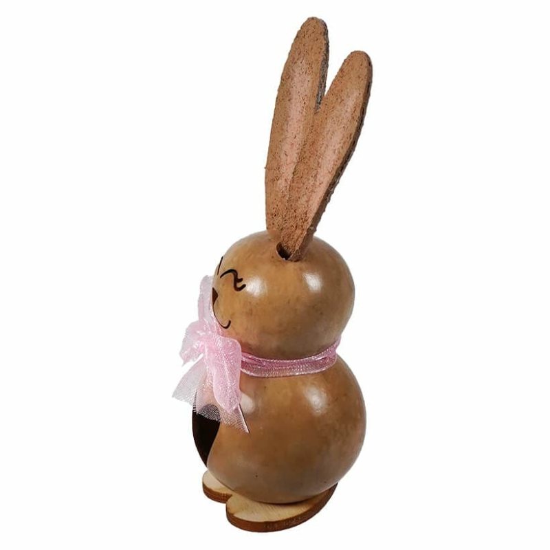 Lil’ Kaylee Bunny Gourd With Heart Cutout  |  Easter