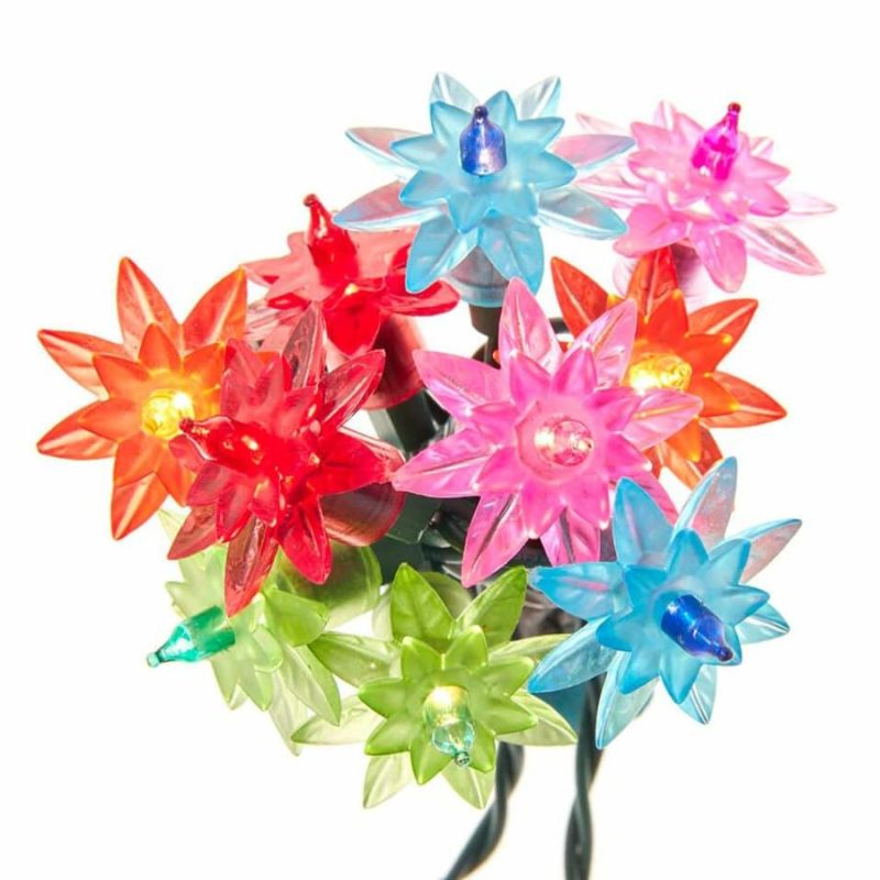 Multi Color Flower Light Set  |  Easter