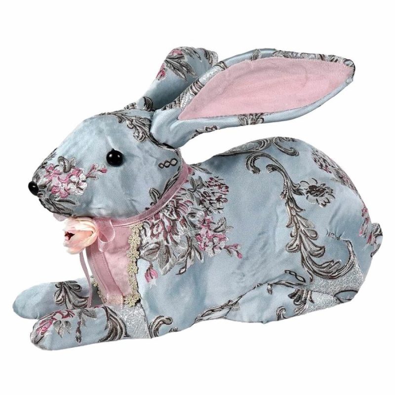 Paisley & Velvet Laying Bunny  |  Easter