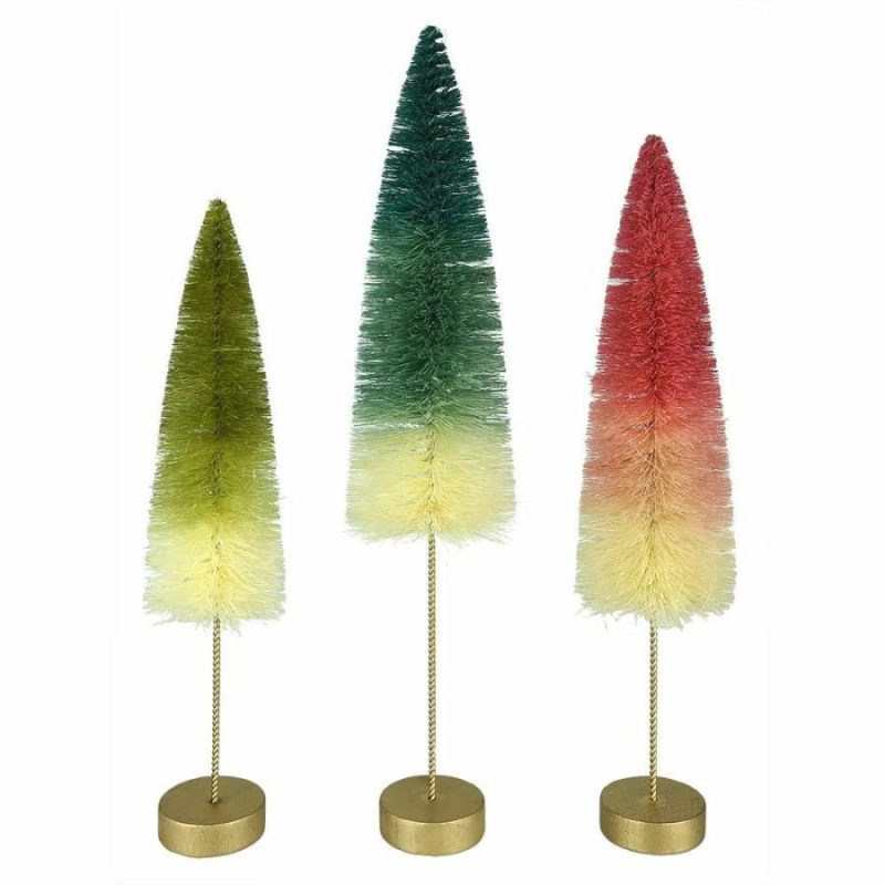 Pastel Ombre Trees Set/3  |  Easter