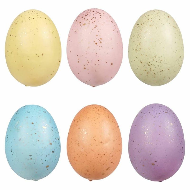 Pastel Rainbow Eggs Set/6  |  Easter