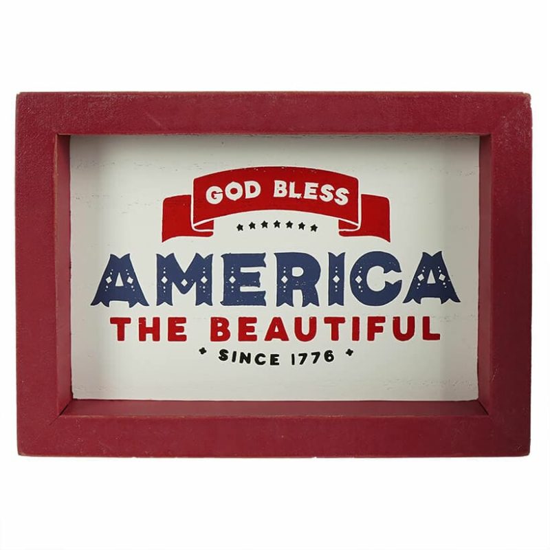 Patriotic Frame Decor Set/3  |  Patriotic