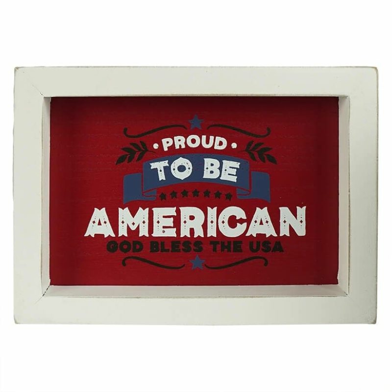 Patriotic Frame Decor Set/3  |  Patriotic