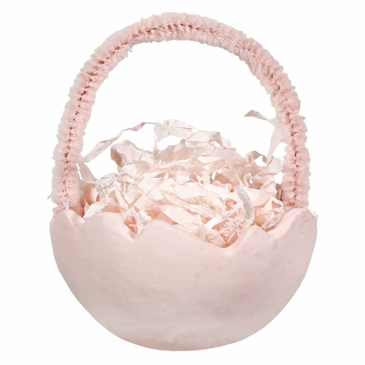 Pink Cracked Egg Ornament  |  Easter