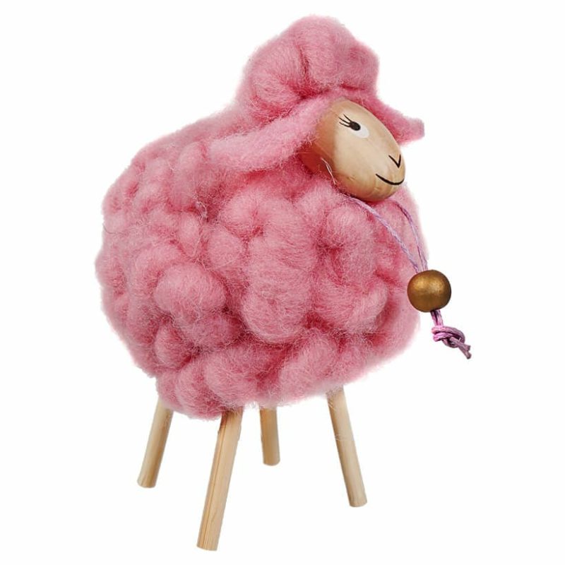 Pink Wooly Sheep  |  Easter