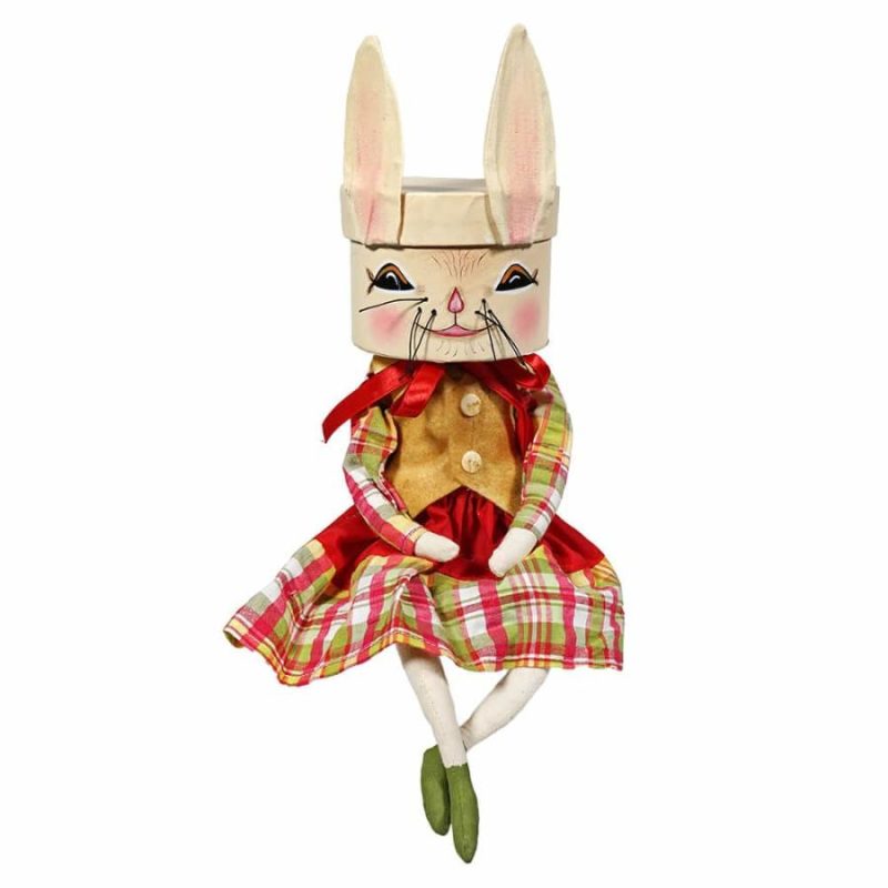 Quinnie Box Head Figure  |  Easter