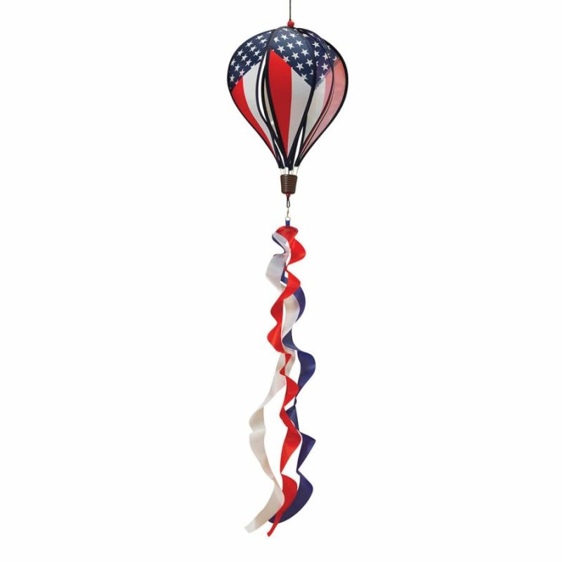 Red, White & Blue Americana Nylon Patriotic Balloon Spinner  |  Patriotic