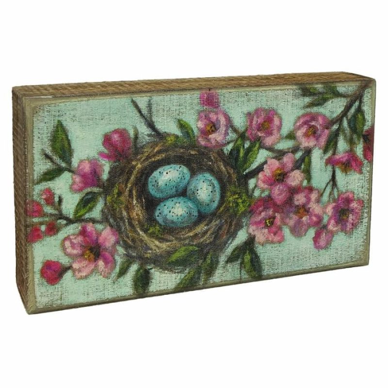 Robin’s Nest Box Sign  |  Easter