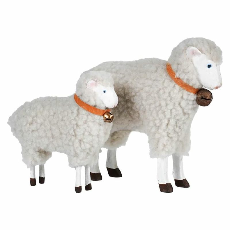 Small Wooly Lambs Set/2  |  Easter