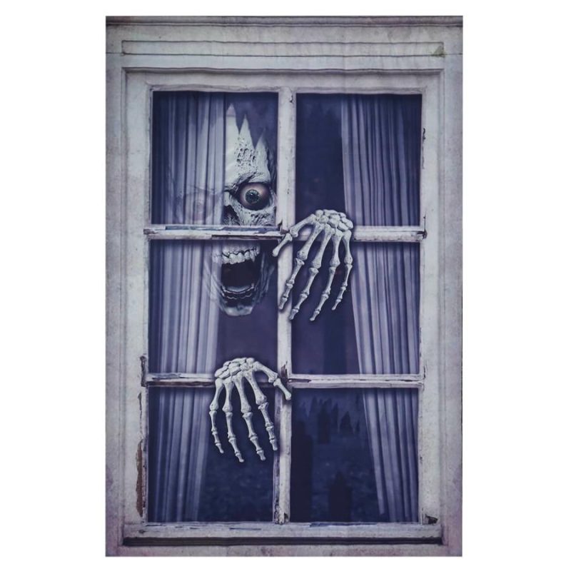 Spooky Halloween Window Decor  |  Halloween