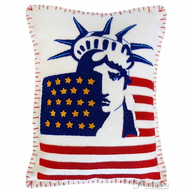 Statue Of Liberty Pillow  |  Patriotic