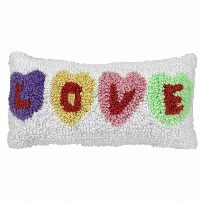 Talk Love Pillow  |  Valentine’s Day