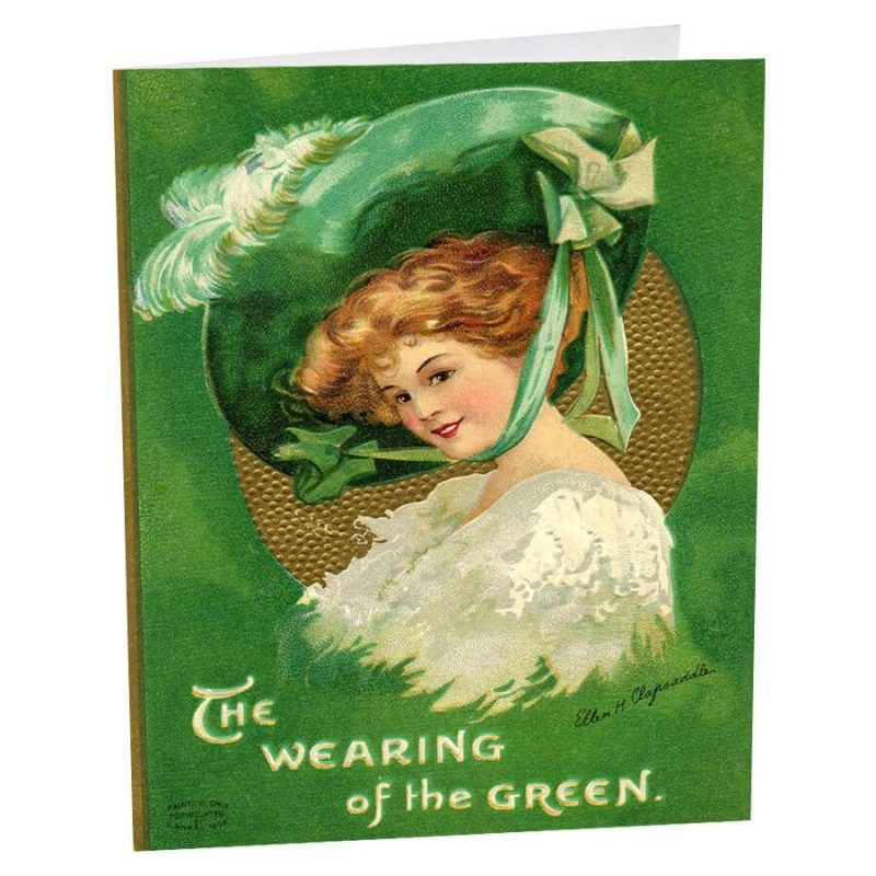 The Wearing Of Green Set/5 Greeting Cards  |  St. Patrick’s Day